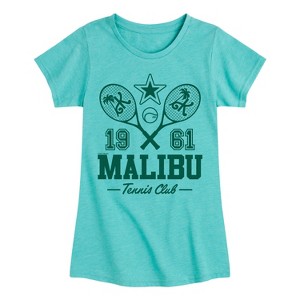 Girls' - Barbie - Ken Malibu Tennis Club 1961 Fitted Short Sleeve Graphic T-Shirt - 1 of 4