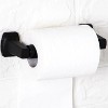 LunaLulinlk Wall Mounted Toilet Paper Holder, Matte Black - 2 of 4
