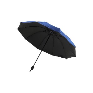 Unique Bargains Umbrella 10-rib Solid Color Sun Protection Impact Cloth Vinyl 42.52"x29.13" 1 Pcs - 1 of 4