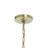 Crystorama Lighting Clover 8 - Light Chandelier in  Aged Brass - 4 of 4