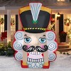 Holiday Time 8-FT Tall Giant Nutcracker Face Holiday Inflatable - 2 of 3