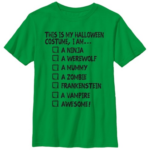 T-Shirt Halloween Costumes