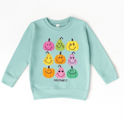 The Juniper Shop SmileyWorld Bright Pumpkins Chart Toddler Sweatshirt