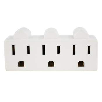 Axis™ 3-Outlet Grounded Wall Adapter.