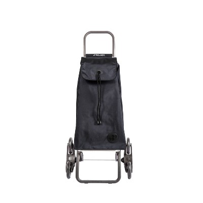 Rolser IMax Foldable Stair Climber Cart Black