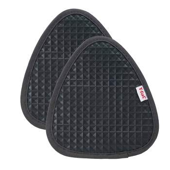 Silicone Oven Mitt Pot Holder, Hot Pad with Pocket, Heat Resistant,  Rectangular - Black, 1pc - Kroger