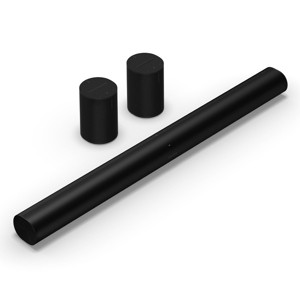 Sonos Surround Set with Arc Wireless Soundbar and Pair of Era 100 Wireless Smart Speakers (Black) - 1 of 4