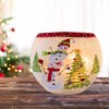 Stony Creek 6.25 In Festive Snowman Oval Vase Electric Pre-Lit Christmas Novelty Sculpture Lights - 2 of 4