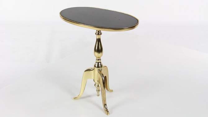 Traditional Marble Accent Table Gold - Olivia &#38; May, 2 of 20, play video