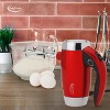 Betty Crocker 7 Speed Hand Mixer with Stand with Chrome Beater and Hooks, Metallic Red - 2 of 4