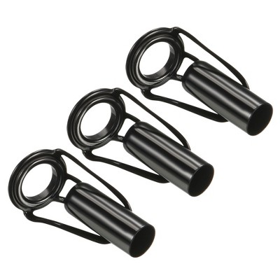Unique Bargains Tube Dia Fishing Rod Tips Repair Kit Stainless Steel Ring Guide