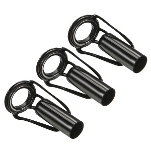 Unique Bargains Tube Dia Fishing Rod Tips Repair Kit Stainless Steel Ring Guide - 1 of 4