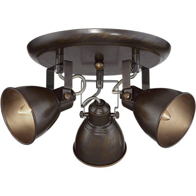 Pro Track® Abby 3-Light Bronze Ceiling Track Fixture