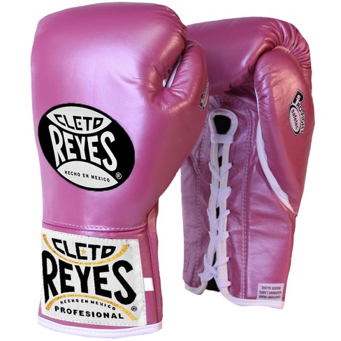 Cleto Reyes Leather Boxing Gloves - 10 oz. - Red