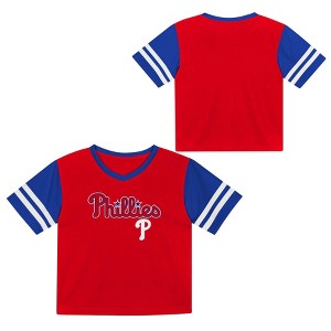 MLB Philadelphia Phillies Toddler Boys' Pullover Team Jersey - 1 of 3