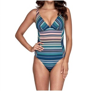 Women's DD/E Cup Underwire One Piece Swimsuit - Jets By Jessika Allen - 1 of 2