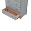 6-Drawer Dresser for Bedroom, Sturdy Frame Organizer, Rustic Wooden Storage Cabinet for Living Room, Hallway - 4 of 4