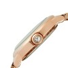 Peugeot Women's Rose Gold Plated 36mm Round Tank Steel Bracelet Watch - 3 of 4