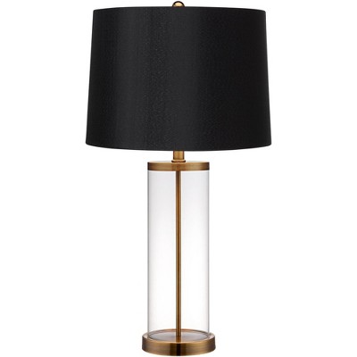 Tapered Fillable Table Lamp With Usb Clear - Threshold™ : Target