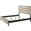 NicBex Twin/Full/Queen Geometric Design Platform Bed Frame with Headboard and Footboard,Low Profile Wood Bed Frame,No Box Spring Needed,Easy Assembly - 4 of 4