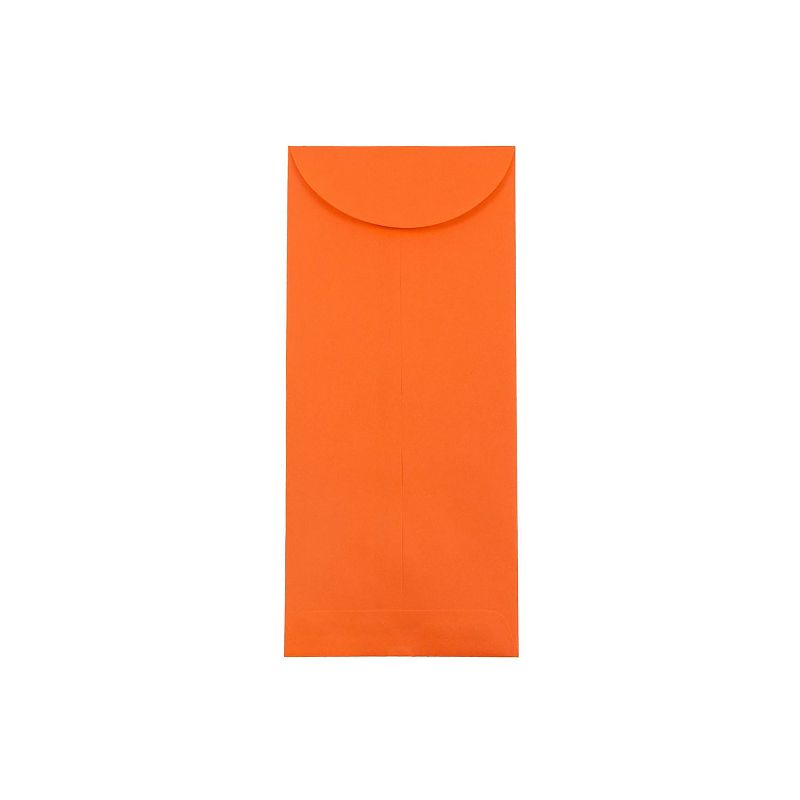 JAM Paper #14 Policy Business Colored Envelopes 5 x 11.5 Orange Recycled 3156405, 1 of 3