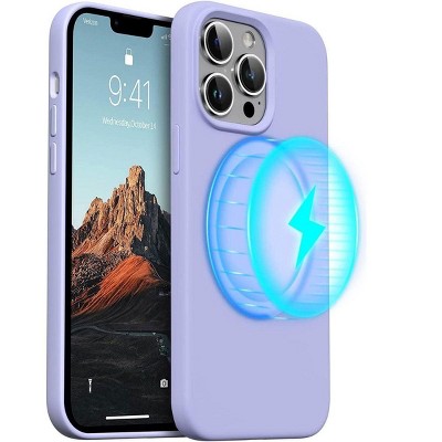 Entronix [Magnetic] Case Compatible with iPhone 15 Pro - Soft-Touch Liquid Silicone