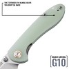 CJRB Small Feldspar Folding Pocket Knife with Clip, Liner Lock, 3.2 Inch Drop Point Blade, G10 Handle - 4 of 4