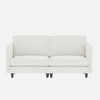 GDFStudio Orel Mid-Century Modern 74.27'' Upholstered Loveseat Sofa with Cushions - 4 of 4