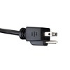 Northlight 100' Black 3-Prong Outdoor Extension Power Cord - 2 of 3