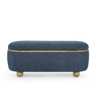Dexmalle Upholstered End of Bed Ottoman Bench with Storage