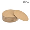 Unique Bargains Thickened Cork Self-Adhesive Round Coasters for Tableware - 3 of 4