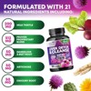 Liver Cleanse Detox Repair - 1104mg Milk Thistle Dandelion Support Supplement - 60 Capsules;120 Capsules;180 Capsules;240 Capsules - 3 of 4
