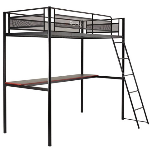 X rocker loft online bed