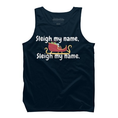 Men's Design By Humans Christmas pun By BeingMasculine Tank Top