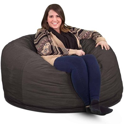 Ultimate Sack 4000 4 Ft Bean Bag Chair Grey Suede Target   GUEST 416a68df B2a0 4b6f B564 Dc5f285306a7