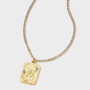 Bijoux Sport by Luv Aj MLB Gold Logo Dog Tag Pendant Necklace - 1 of 4