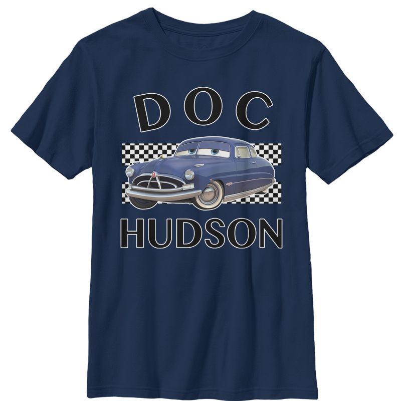 Boy's Cars Doc Hudson Portrait T-Shirt, 1 of 4