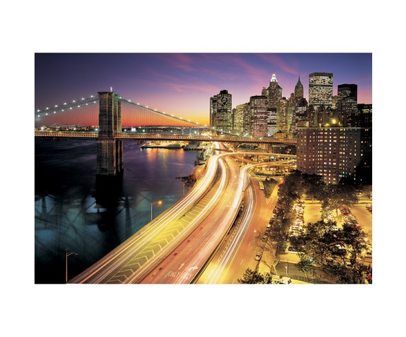 NYC Lights Wall Mural