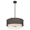 Livex Lighting Braddock 3 - Light Chandelier in  Bronze - 4 of 4