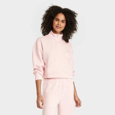 Target half zip online pullover