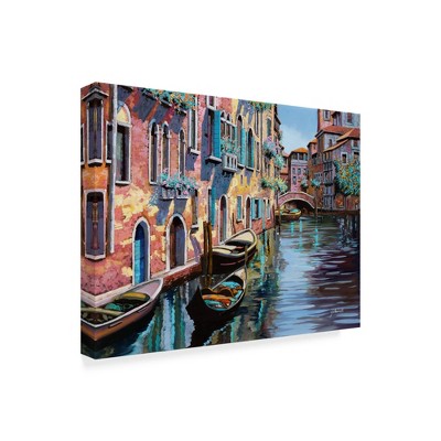 Trademark Fine Art -Guido Borelli 'Venezia in Rosa' Canvas Art