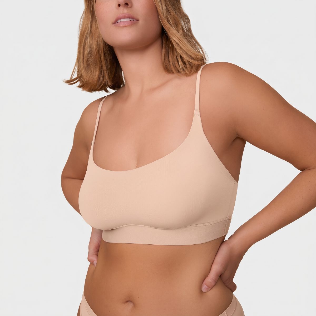 Harper Wilde Women's Bliss Scoop Thin Strap Bralette - thumbnail 3