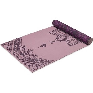 Extra Thick 6mm Yoga Mat, Reversible Non-Slip Print Exercise Mat for All Yoga Types, Pilate - 1 of 4