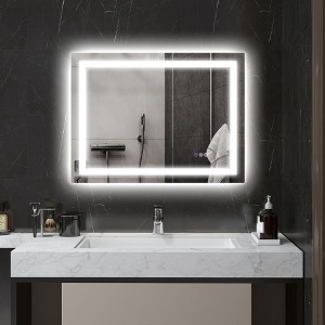 Vynxaria LED Bathroom Mirror: Illuminate Your Space with Style and Functionality - 1 of 4