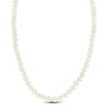 Girls' 6mm Freshwater Cultured Pearls Sterling Silver Necklace - In Season Jewelry