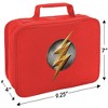Justice League Flash Logo Insulated Soft Sided Lunch Box - 2 of 4