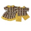 Doll Clothes Superstore Bunny Print Outfit For Twin Baby Dolls - 4 of 4