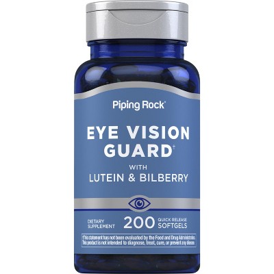 Piping Rock Lutein Bilberry Zeaxanthin | 200 Softgels