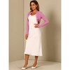Allegra K Women's Elegant Ruffle Collar Crop Knit Open Front Shrug - 3 of 4