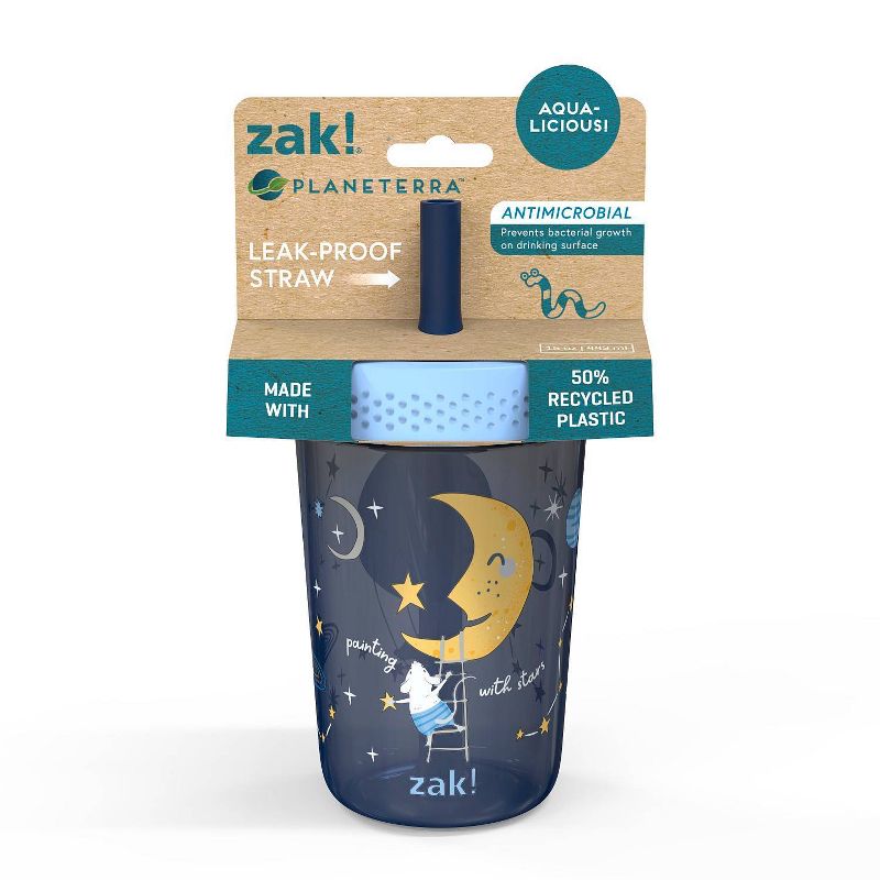 Zak Designs 15oz Antimicrobial Capri Tumbler Portable Drinkware, 6 of 11